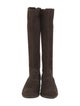 Miu Miu Suede Riding Boots