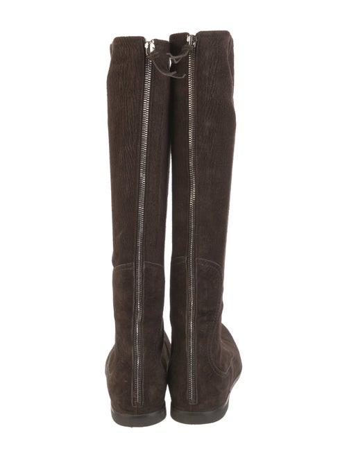 Miu Miu Suede Riding Boots