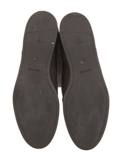 Miu Miu Suede Riding Boots