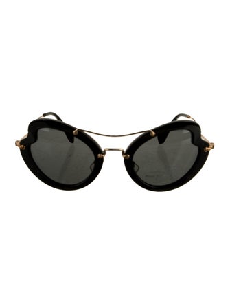 Miu Miu Shield Tinted Sunglasses