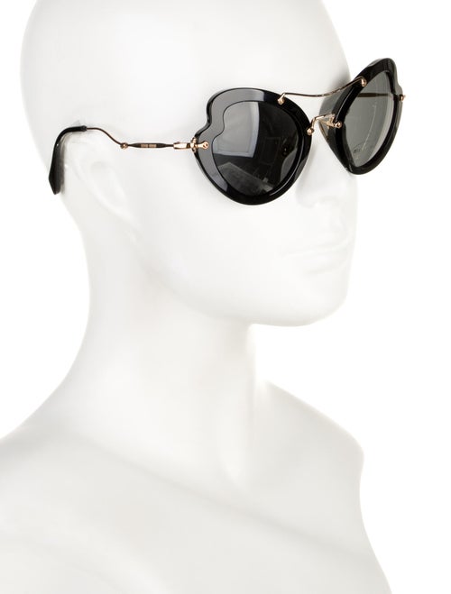 Miu Miu Shield Tinted Sunglasses