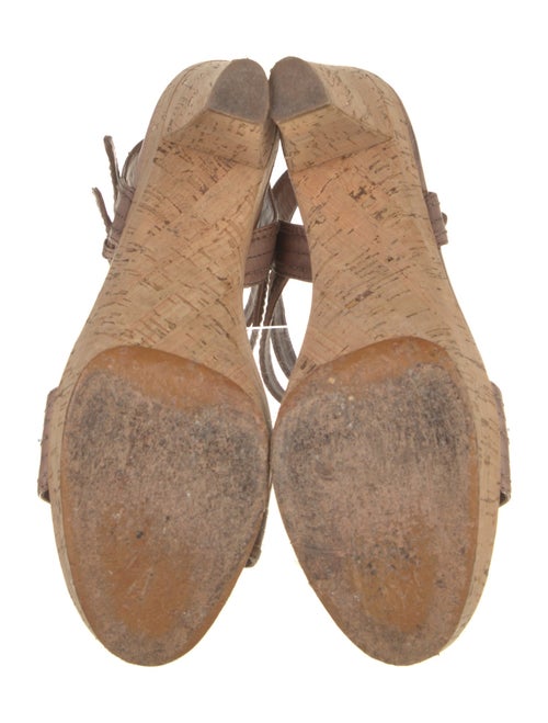 Miu Miu Leather Sandals