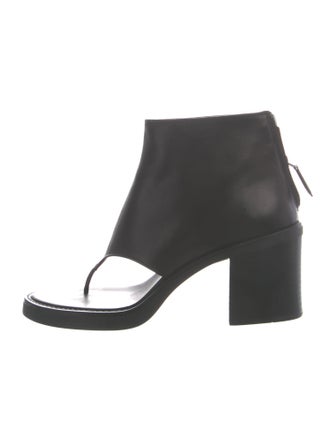 Miu Miu Leather Sandals