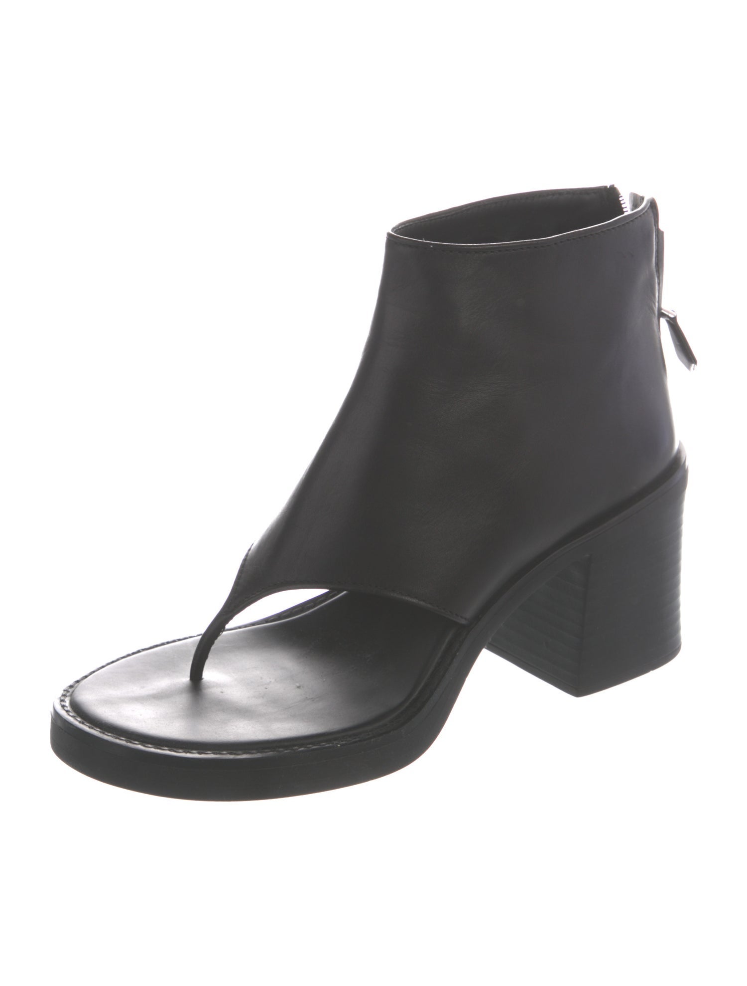 Miu Miu Leather Sandals