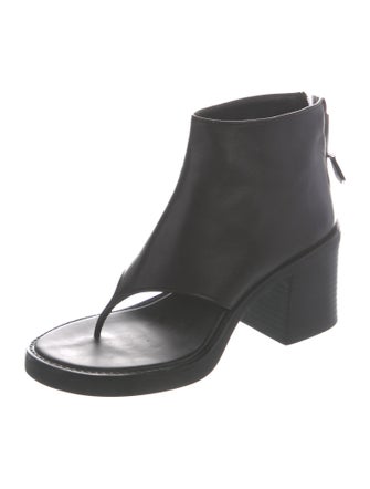 Miu Miu Leather Sandals