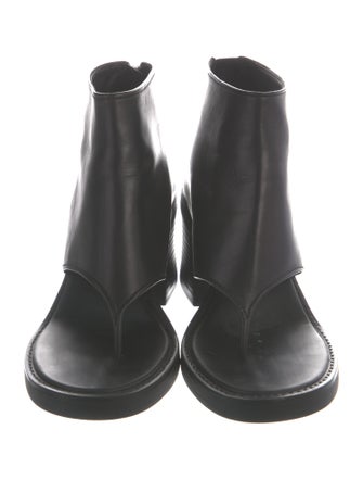 Miu Miu Leather Sandals