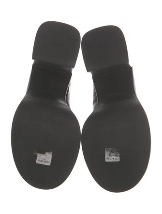 Miu Miu Leather Sandals