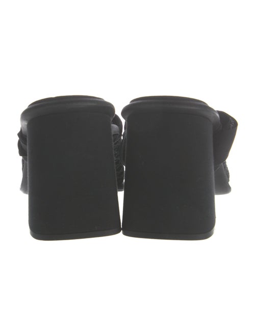 Miu Miu Mesh Accents Sandals