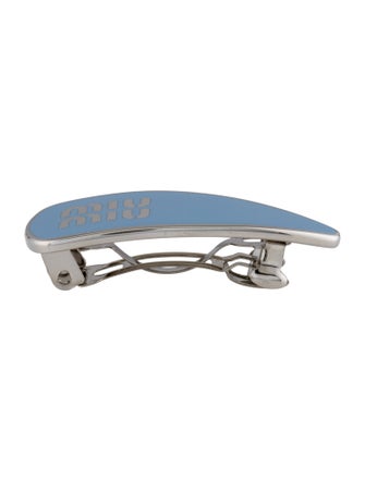 Miu Miu Two-Tone Metal Hair Clips