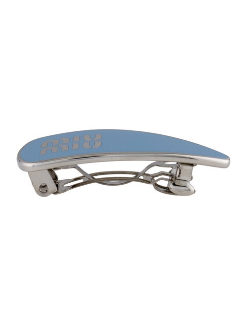 Miu Miu Two-Tone Metal Hair Clips
