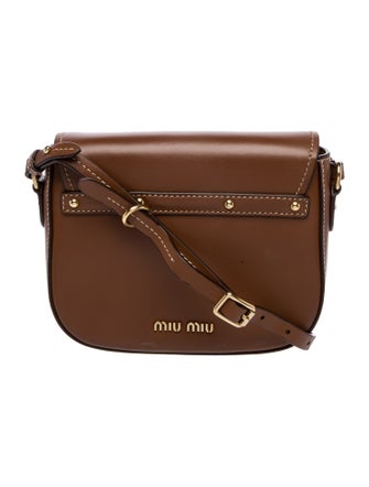 Miu Miu Calfskin Crossbody Bag