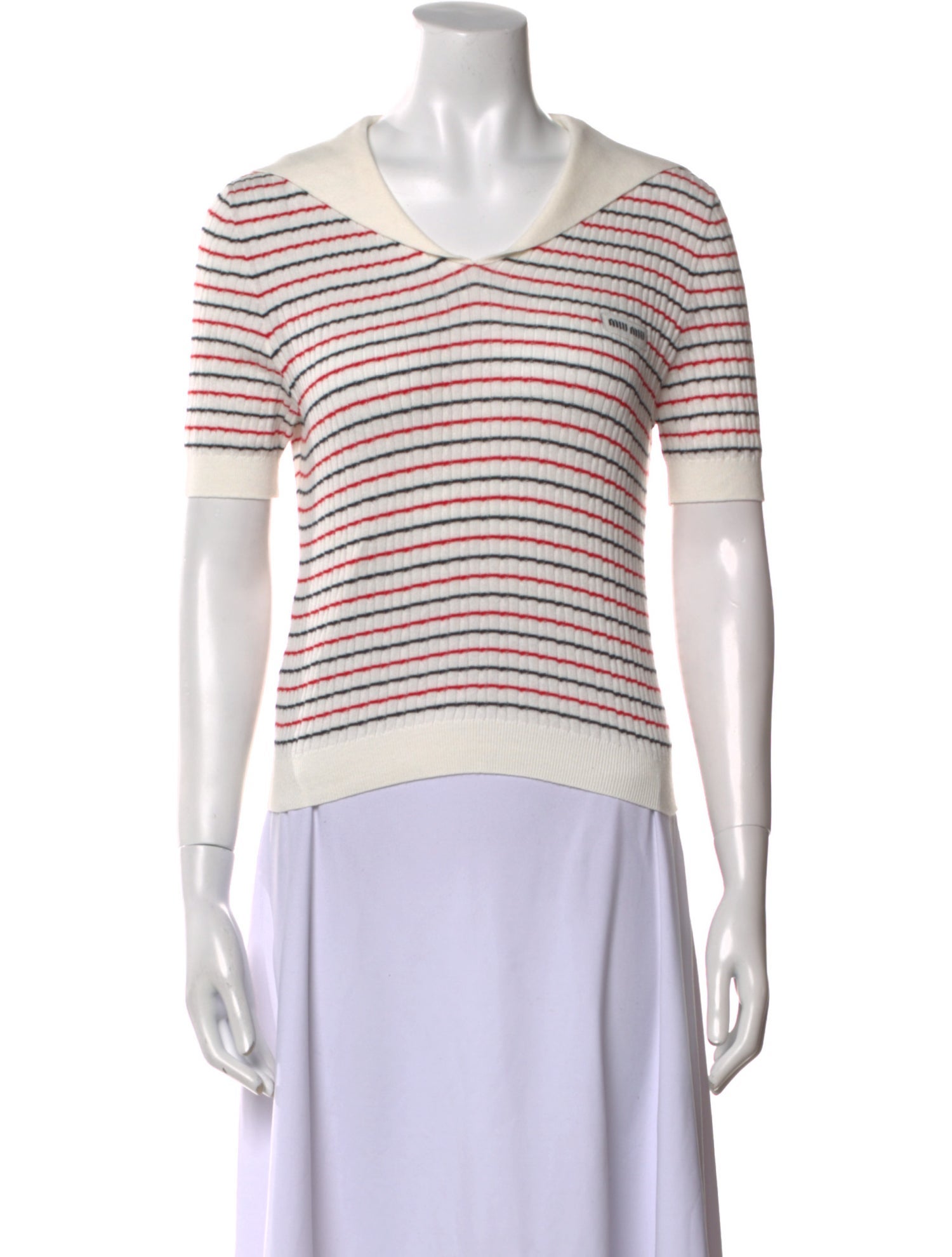 Miu Miu 2022 Striped Sweater