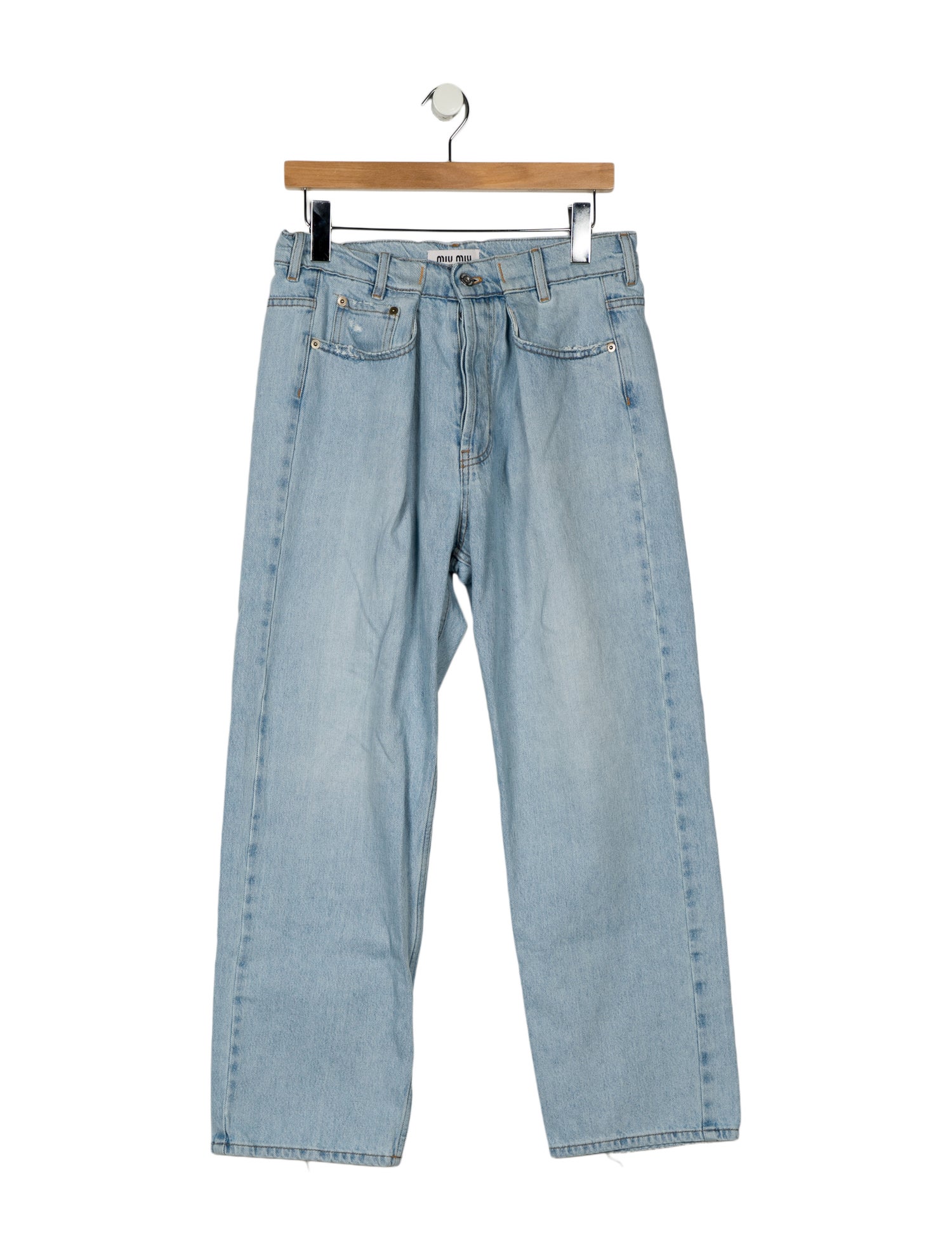 Miu Miu 2022 Straight Leg Jeans