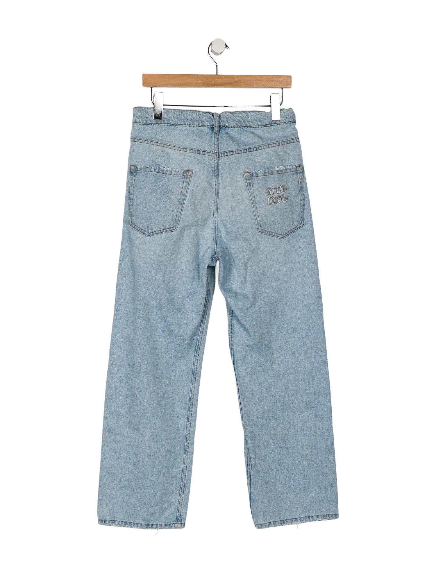 Miu Miu 2022 Straight Leg Jeans