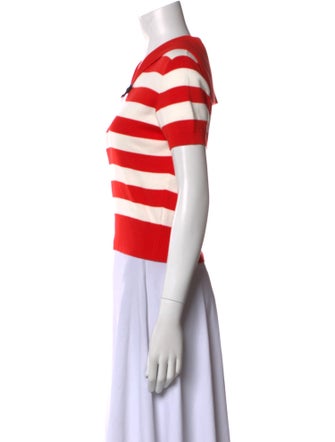 Miu Miu 2021 Striped Polo