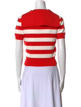 Miu Miu 2021 Striped Polo