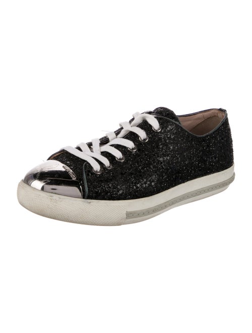 Miu Miu Glitter Sneakers