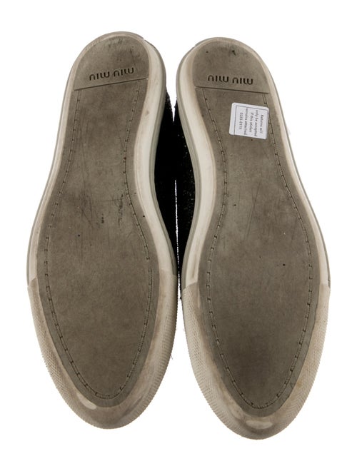 Miu Miu Glitter Sneakers