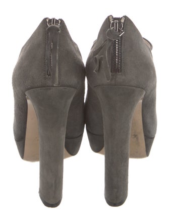 Miu Miu Suede Slingback Pumps