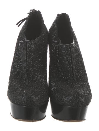 Miu Miu Glitter Glitter Accents Pumps