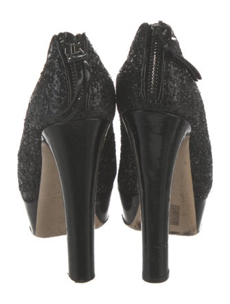 Miu Miu Glitter Glitter Accents Pumps