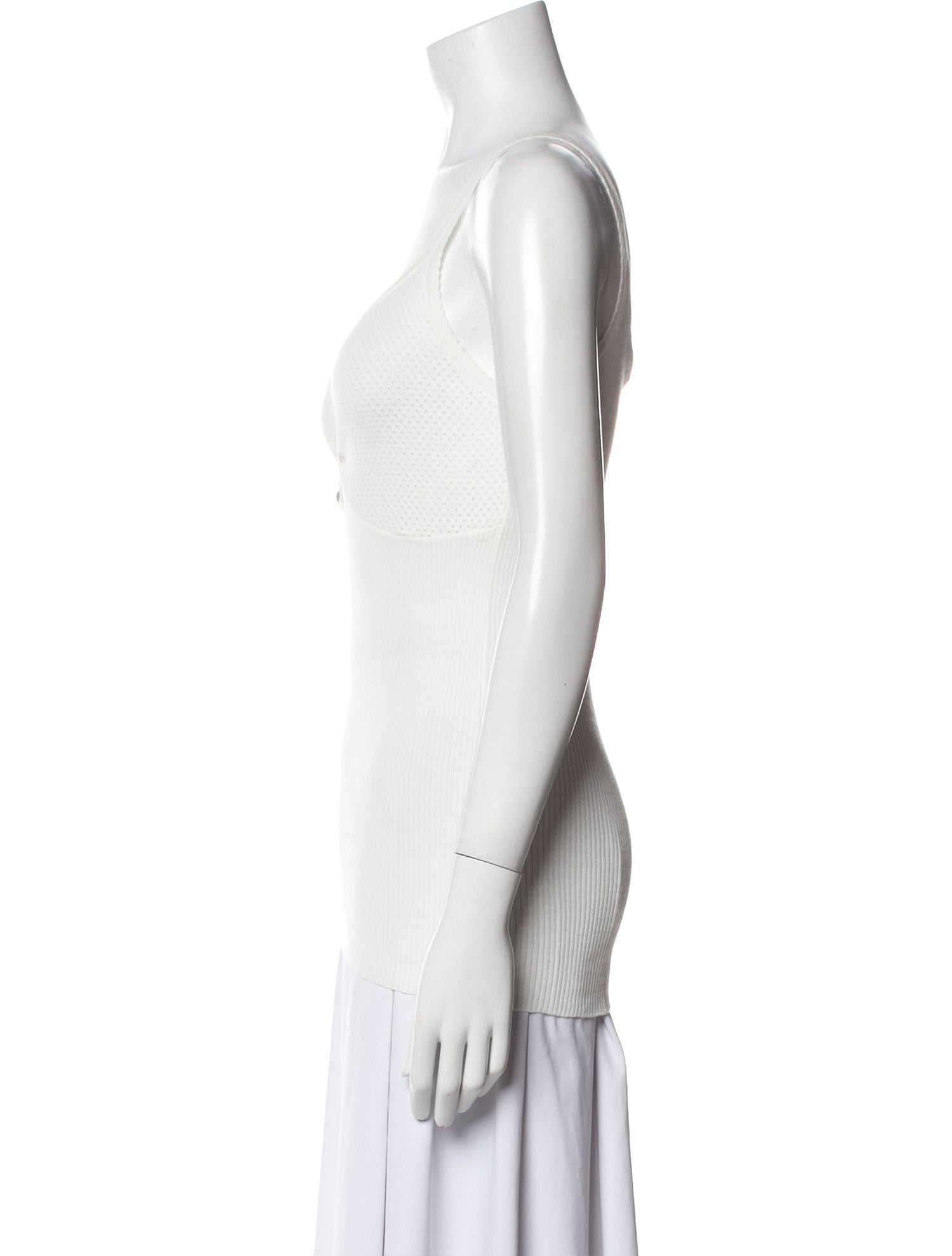 Miu Miu 2025 V-Neck Top w/ Tags