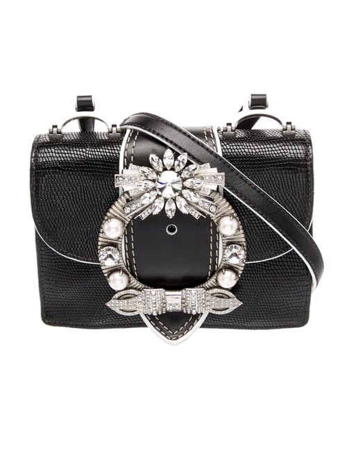 Miu Miu Embossed Leather Lady