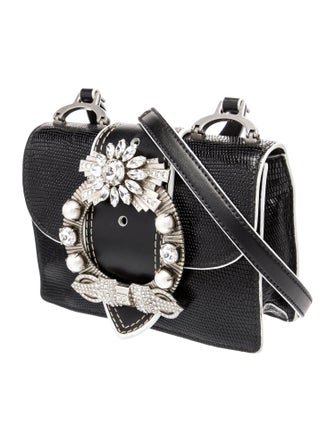 Miu Miu Embossed Leather Lady