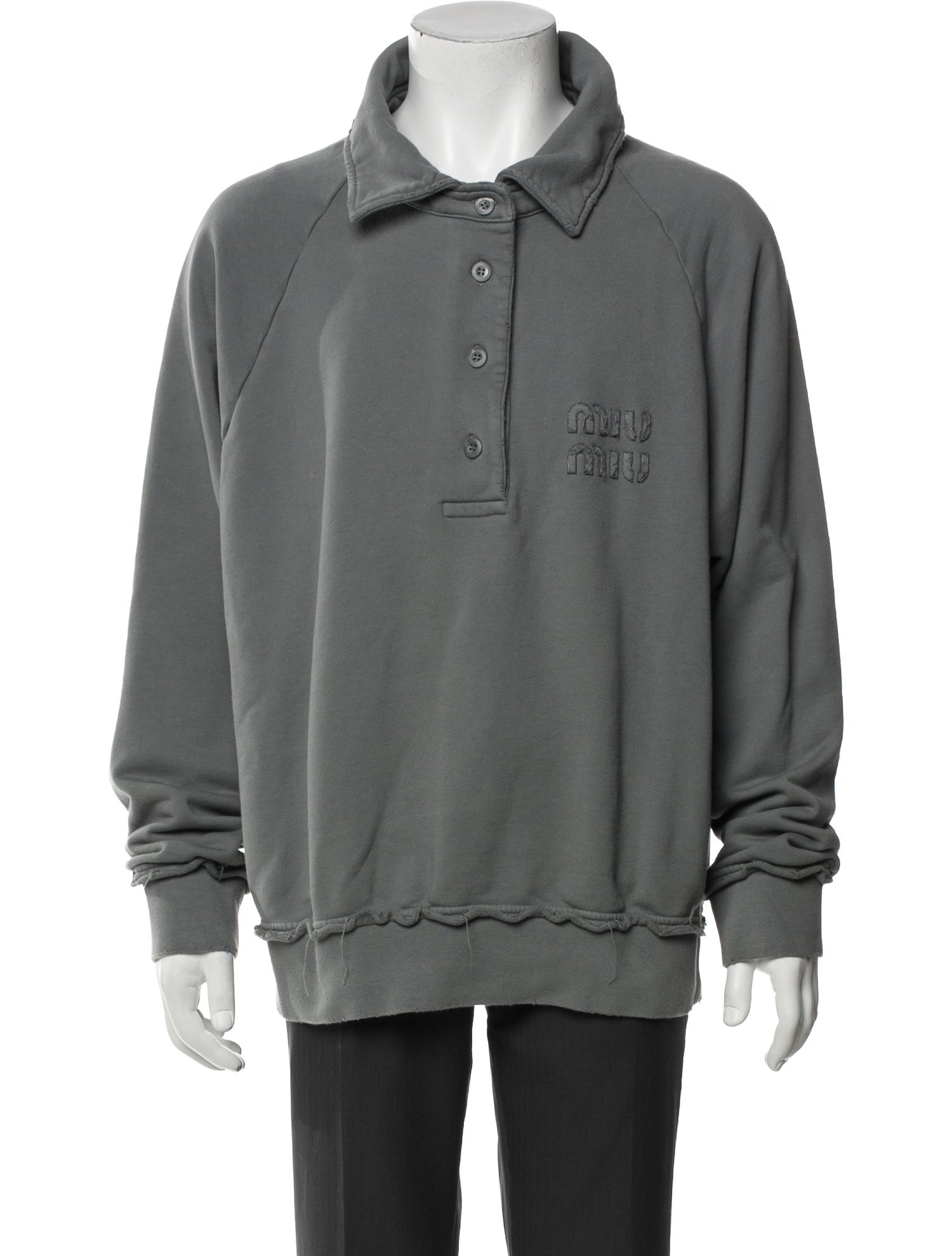 Miu Miu 2024 Long Sleeve Sweatshirt