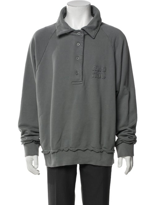 Miu Miu 2024 Long Sleeve Sweatshirt