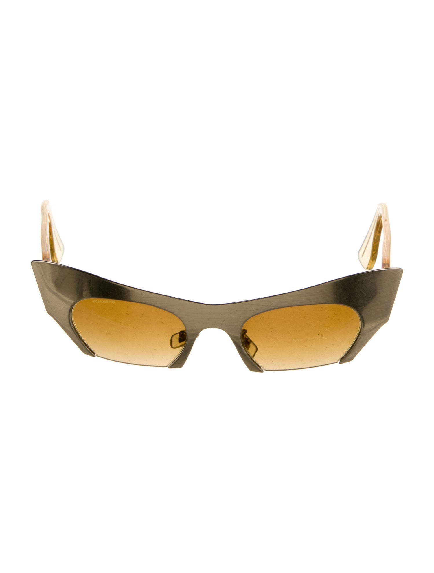 Miu Miu Cat-Eye Tinted Sunglasses