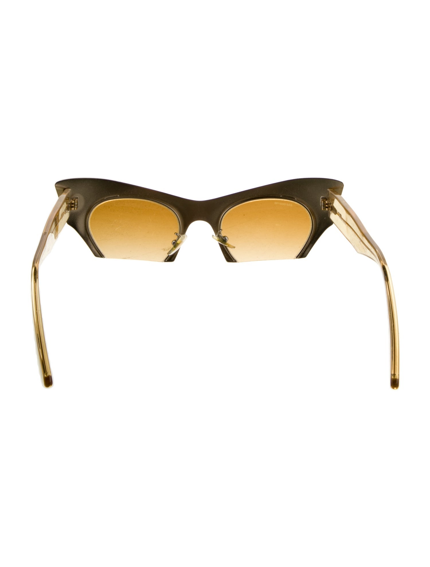 Miu Miu Cat-Eye Tinted Sunglasses