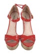 Miu Miu Patent Leather Sandals