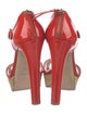 Miu Miu Patent Leather Sandals