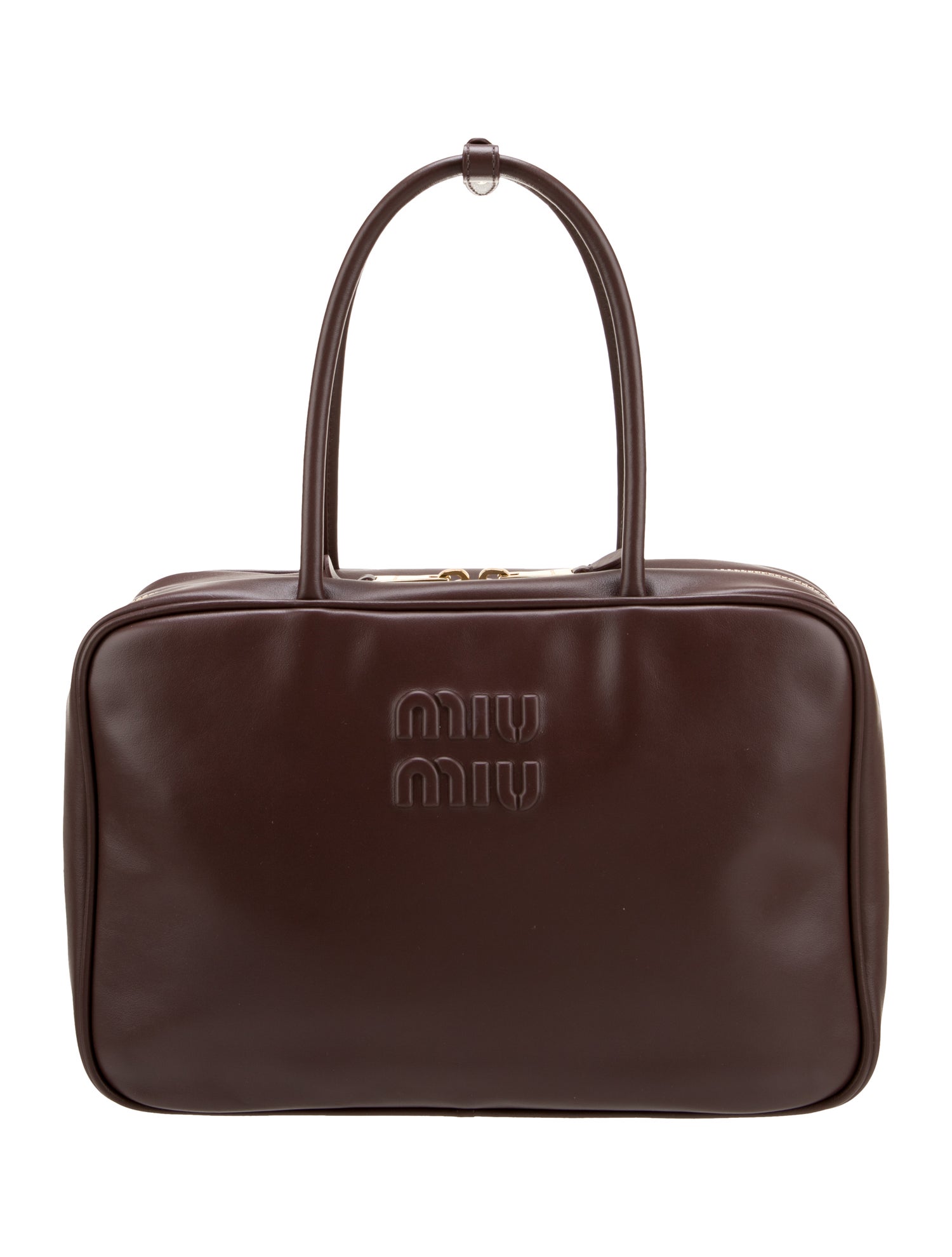 Miu Miu Leather Beau Large 2025