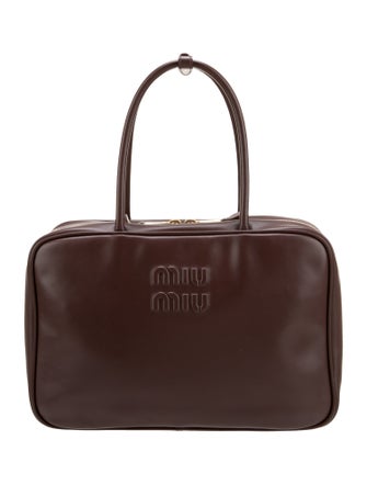 Miu Miu Leather Beau Large 2025
