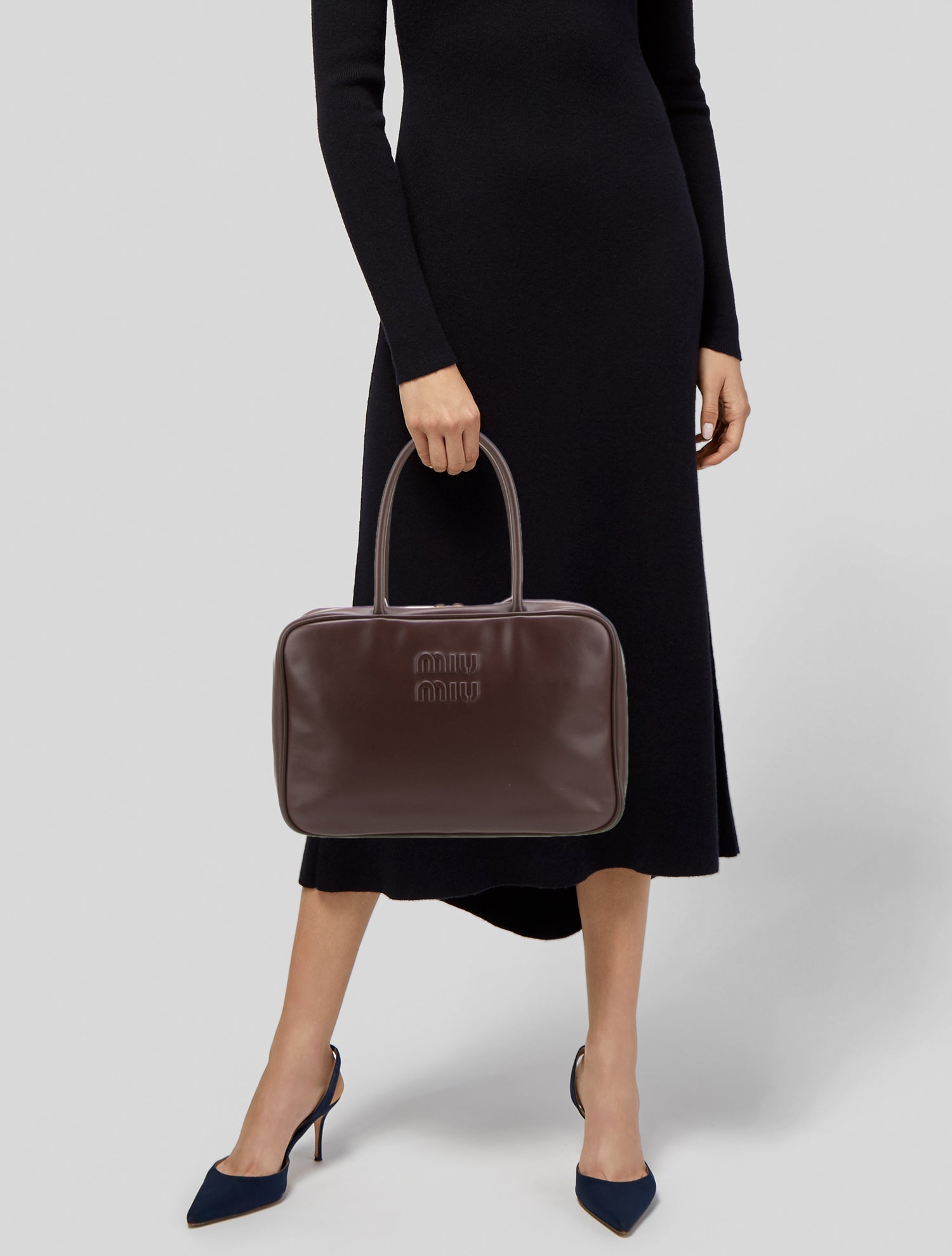 Miu Miu Leather Beau Large 2025