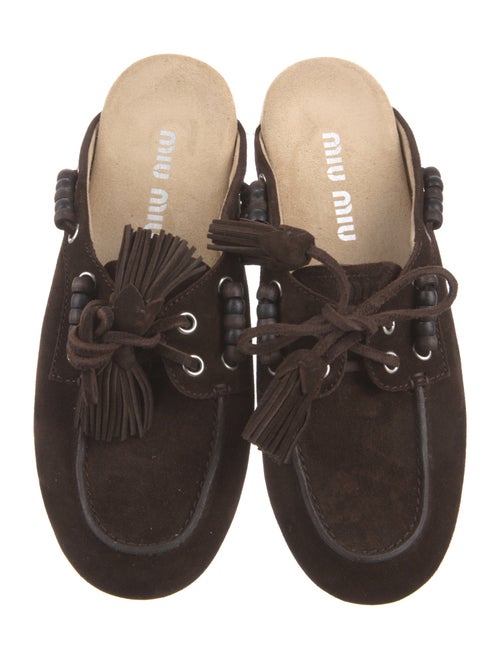 Miu Miu Suede Mules