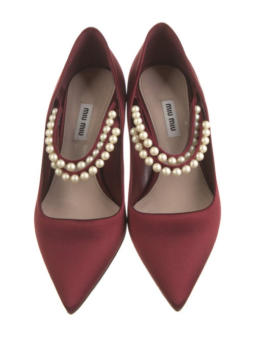 Miu Miu Satin Pumps