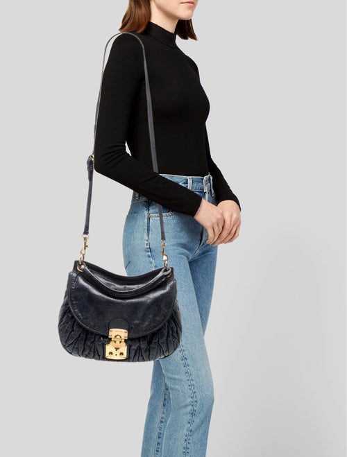 Miu Miu Leather Hobo