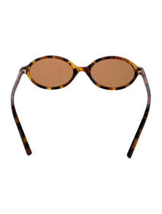 Miu Miu Round Tinted Sunglasses