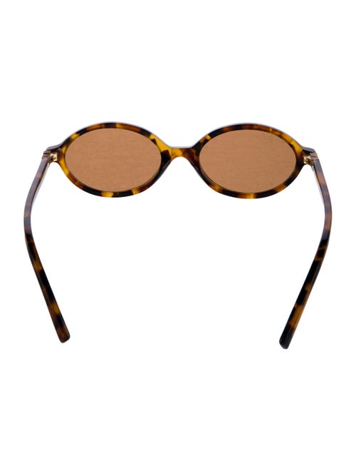 Miu Miu Round Tinted Sunglasses