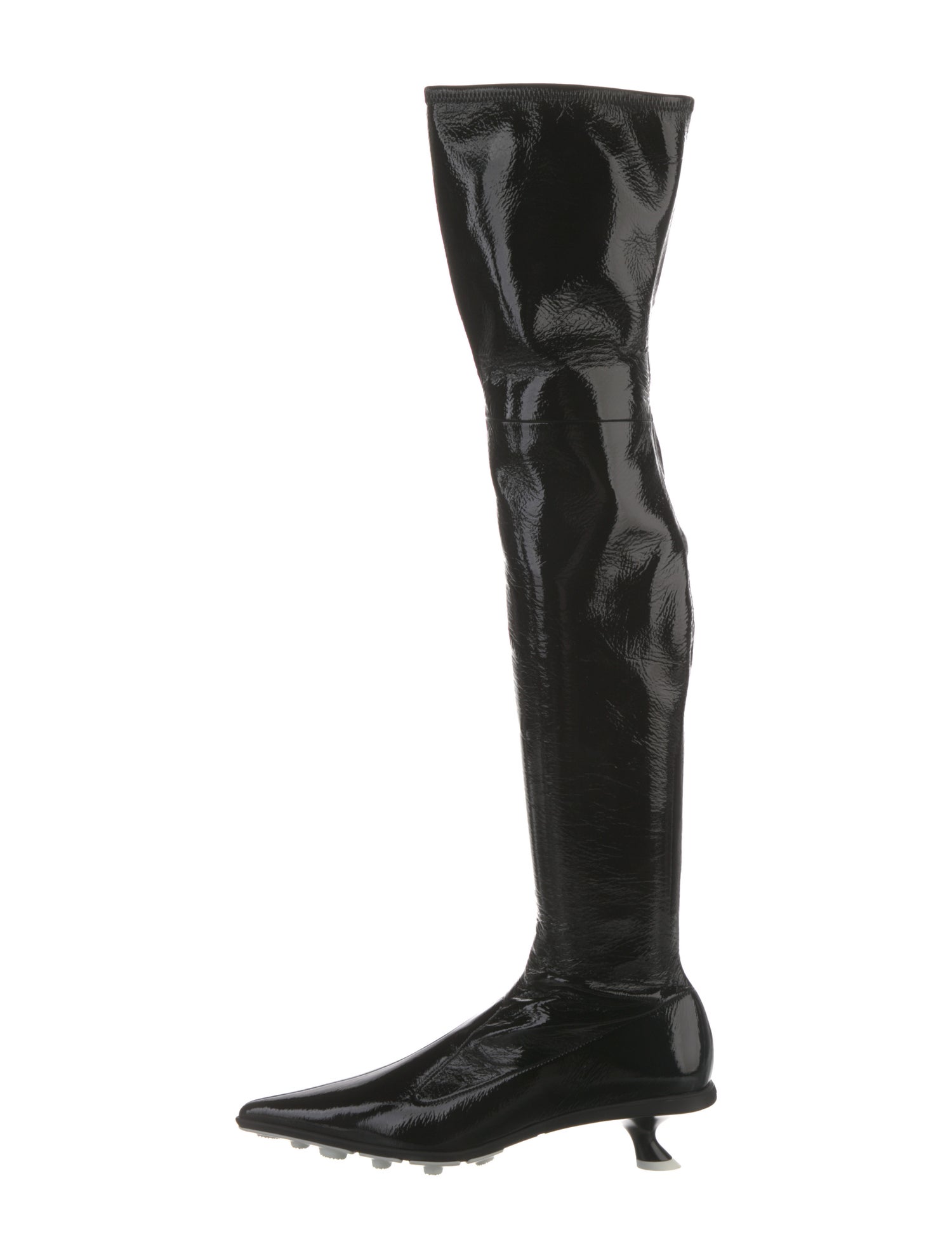 Miu Miu Patent Leather Boots w/ Tags