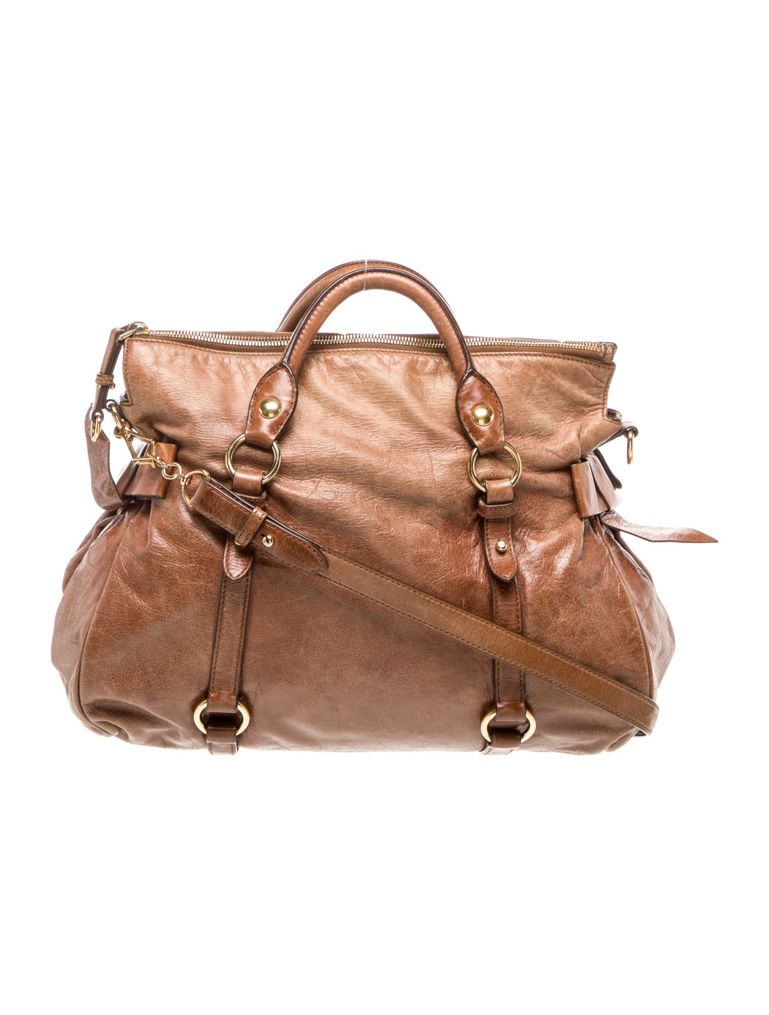 Miu Miu Leather Shoulder Bag