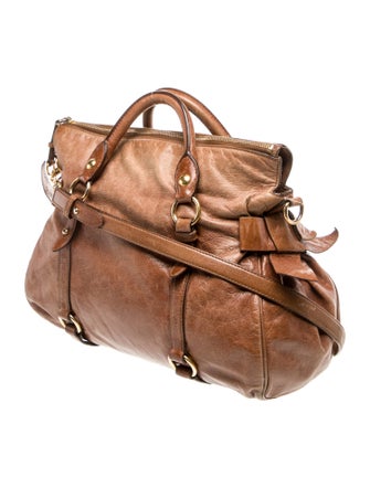 Miu Miu Leather Shoulder Bag