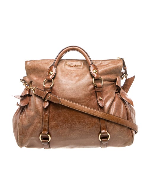 Miu Miu Leather Shoulder Bag