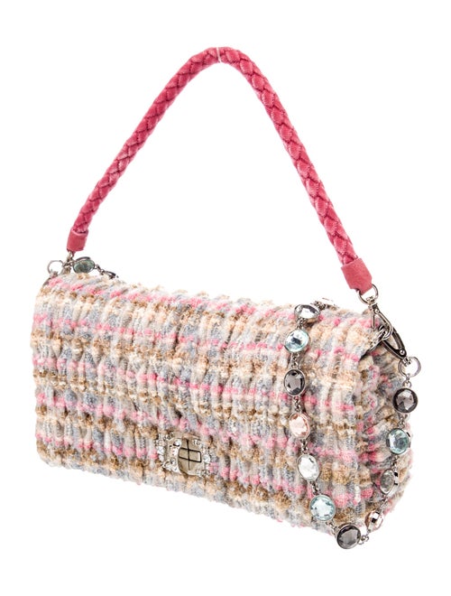 Miu Miu Tweed Shoulder Bag