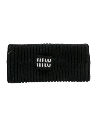 Miu Miu Knit Hair Band