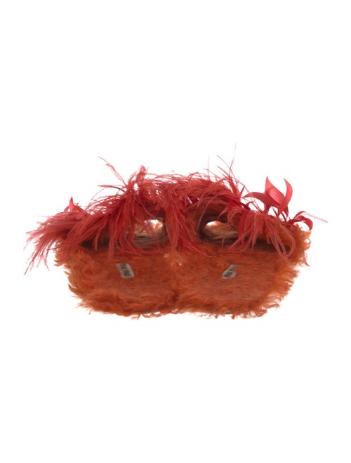 Miu Miu Shearling Slides