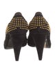 Miu Miu Suede Studded Accents Pumps